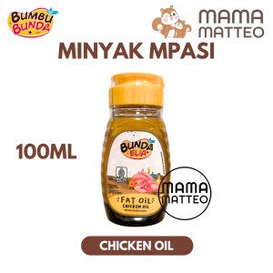BUMBU BUNDA BY ELIA Fat Oil 100ml / Minyak Lemak MPASI / Sapi Beef Salmon Ayam Chicken / BANDUNG