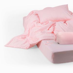Bộ Chăn Ga 5 Món Gòn Bedding Cotton 100% Màu Trơn 1m6x2m 1m8x2m