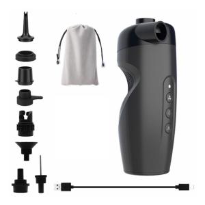 Bơm điện dùng nguồn USB Bơm Lốp Xe áp suất chức năng kép phù hợp với thể thao dưới nước nhu cầu Lạm Phát và giảm phát nhanh
