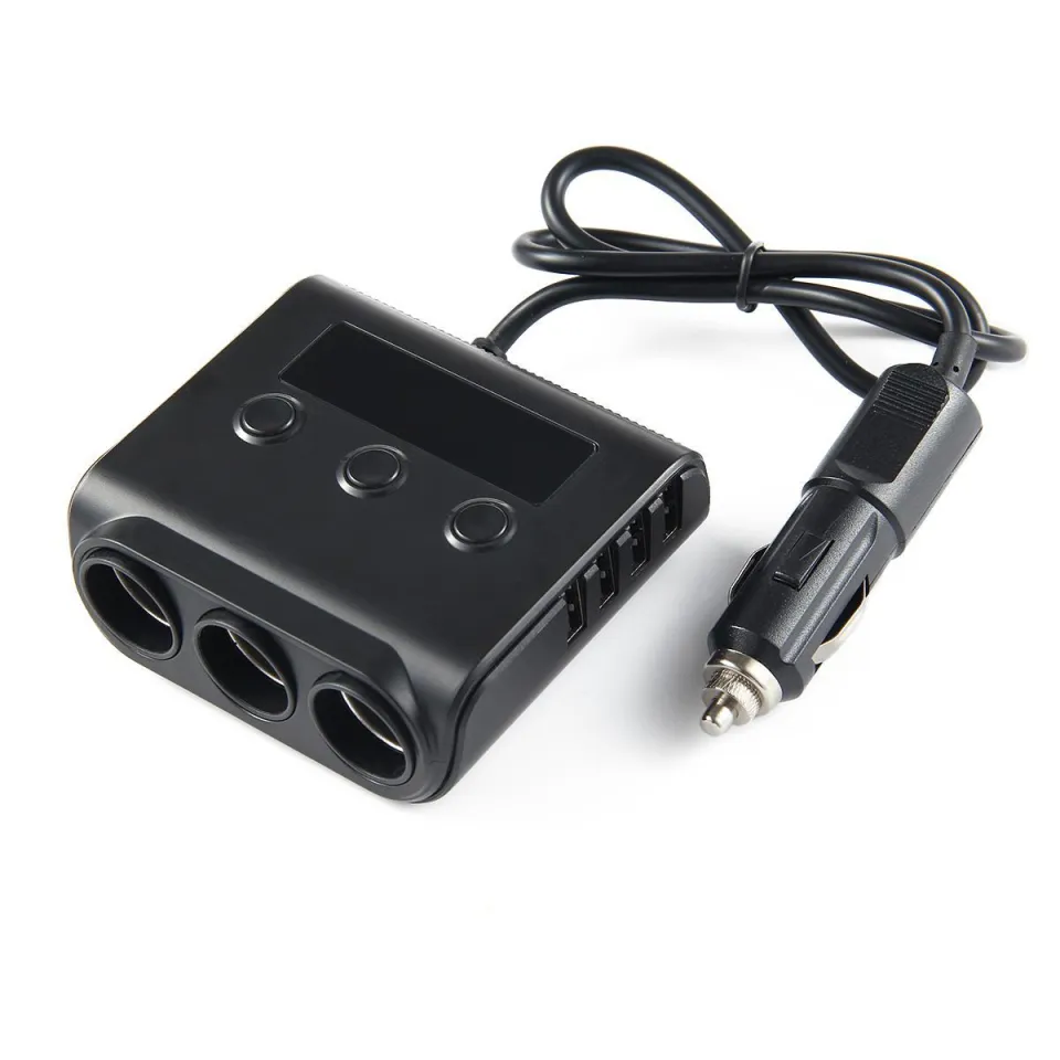 Car Charger 12V/24V 100W USB Ports Socket Lighter Splitter USB