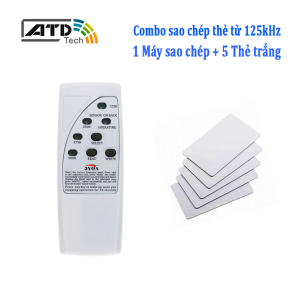 Combo Máy sao chép thẻ từ 125kHz + 5 Thẻ trắng