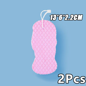 Exfoliate Soft Sponge Body Scrubber - Skin Cleaner Dead Skin - for Baby Adults Bath Scrub Sponge