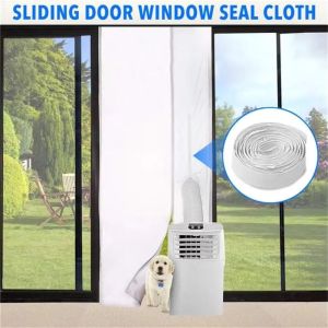 DUDAN Oxford Cloth Mobile Air Conditioner Door Seal Easy To Install Convenient Efficient Cooling Cloth Portable Sliding Design Air Conditioning Oxford Cloth Indoor Use