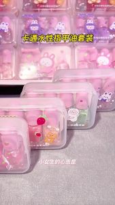 Girl Cartoon Water-Based Nail Polish / Peelable Water-Based Nail Art Set / Peelable Nail Art Set / Birthday Gift