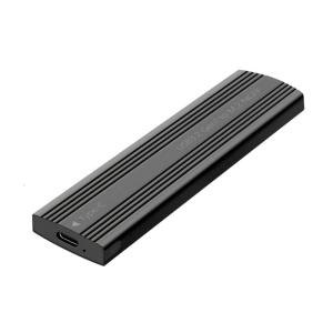 Aluminum M.2 Double Protocols Solid Disk Enclosure Adapter 5Gbps USB3.2 Type C for Multiple Solid Disks for 2230-2280