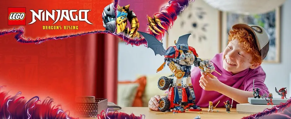LEGO NINJAGO 71834 Zane's Ultra Combiner Mech Building Set Toys