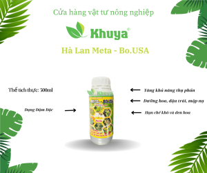 Hà Lan Meta Bo USA Đậm đặc 500ml Tăng Khả Năng Thụ Phấn