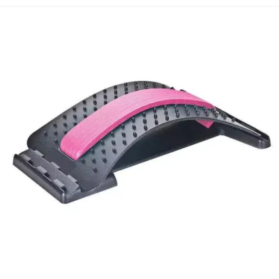 COZII Back Stretcher Lumbar Spine Relief Device Waist Stretch Magnetic Therapy Massager Yoga Auxil