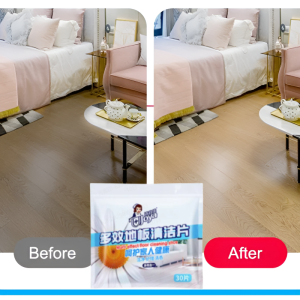 Floor Cleaning Tablets Powerful Stain Remover Shine Wood Floor Tile Cleaner