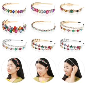 OKDEALS เครื่องประดับแฟชั่นสำหรับปาร์ตี้ที่รัดผมไข่มุกสวยหรูเป็นของขวัญเครื่องประดับที่คาดผม