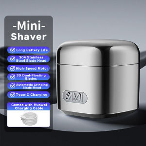 Mini Electric Shaver For Men Pocket Size Washable Rechargeable Portable Cordless Trimmer Knive Face BeardTrimmer