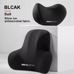 Memory Foam Car Pillow Seat Headrest Neck Pillow Relief Travel Neck Support Auto Accessories Waist Cushion