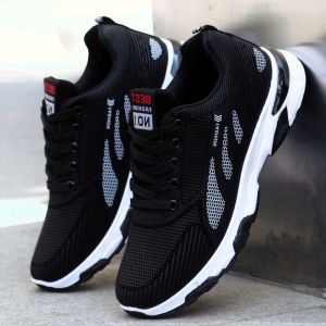 Breathable Sneakers For Men Travel Rubber Casual Shoes Male Running Sport Shoes For Men Non Slip Fashion Shoes