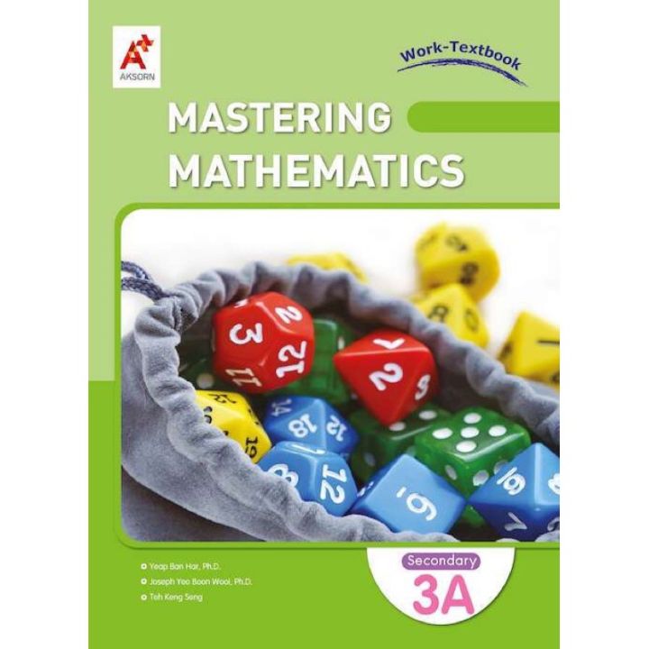 หนังสือเรียน Mastering Mathematics 3A Work-Textbook อจท. ม.3 | Lazada.co.th