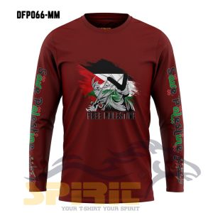 FREE PALESTINE BADAI AL-AQSA KAOS TERBARU BELA PALESTINE CATTON COMBAD 24S