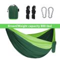 Camping Hiking Hammock Duyan Double Outdoor Foldable Hammock Travel Hammock Portable Hammock. 