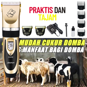 READY BaoRun P2 + Pisau Cadangan Mesin Alat Cukur Bulu kambing domba tanpa kabel di cas Elektrik