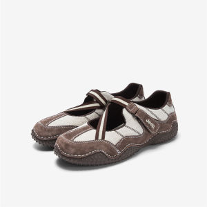 [Có Sẵn AUTH ] Giày Jeep The Spirit Mary Jane 10 Giày Búp Bê Đế Bệt 25cm Quai Dán Dành Cho Nữ FullBox