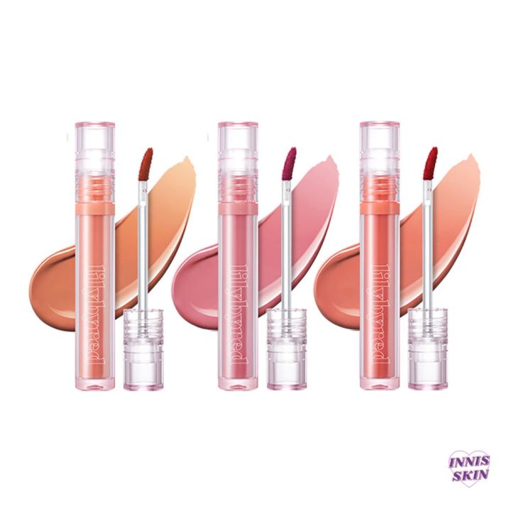 LILYBYRED Glassy Layer Fixing Tint - Tint à Lèvres Gloss Effet Vitrail - Teinte Pêche