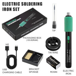 Portable Wireless Soldering Iron Set Heating Tool High Power Electric Soldering Iron Kit High-quality Tool Sets