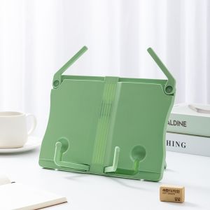 DUY26 Fold Reading Rack Portable Music Score Book Stand Multi-Function Desk Book Shelf Organizer