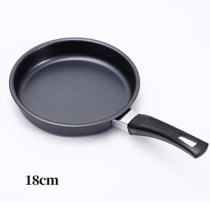 14/16/18cm with Handle Multi-purpose Non-stick Pan Less Oil Smoke Cooking Pan Kitchenware Pot Household