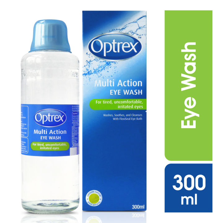 OPTREX MULTI ACTION EYE WASH 300ML Lazada