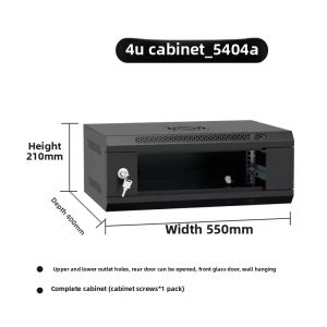 4U / 6U / 9U /12U Data Cabinet Network Cabinet Wall mounted Monitoring Weak box Computer Cabinet