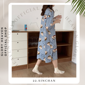 Glory XXL Daster Import | Daster Wanita Kekinian Panjang | Daster Wanita | Baju Tidur Wanita