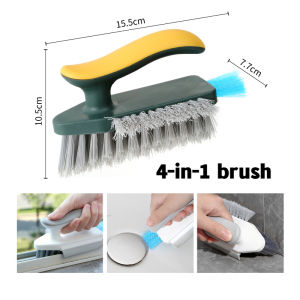 Gap Cleaning Brush 2 in 1 Ceramic Tile Joint Scrubber Window Screen Dust Remover Window Screen Brush Multi-purpose Brush
