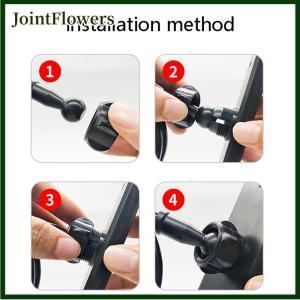 JointFlowers ตัวยึดคลิปหนีบขาตั้งกล้องแบบยึดสำหรับออกอากาศมือถือตัวยึดขาตั้งกล้องคลิปหนีบแท็บเล็ต