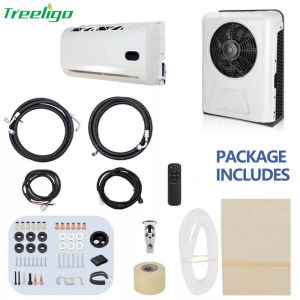 Treeligo Universal 1 set Universal 12V/24V Car Air Conditioner Split Air Conditioner