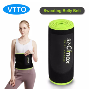VTTO Fitness Waist Back Support Belt Sport Sweat Belt Adjustable Protection Support Body Shaper Sweat Slimming Belt for Women Men