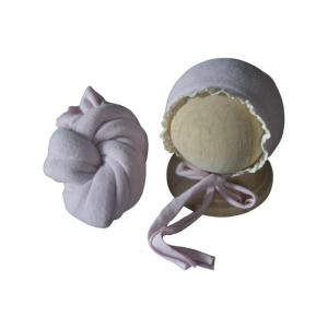 Baby Photography Props Hat Wrap Set Newborn Photo Props Baby Photoshoots Accessories Infant Photo Stretchy Wrap Blanket