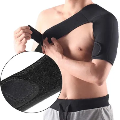 Adjustable Shoulder Support Brace Compression Wrap for Torn Rotator Cuff Pain Relief