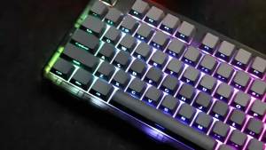 Aula F87 Pro Tri-Mode Mechanical Keyboard BT/2.4G/USB-C Gasket Hot Swap RGB PBT Keycaps 4000mAh Battery Gaming Keyboard for PC