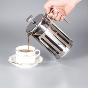 Teko French Press Stainless Kualitas Premium: Desain Ergonomis & Alat Penyeduh Kopi