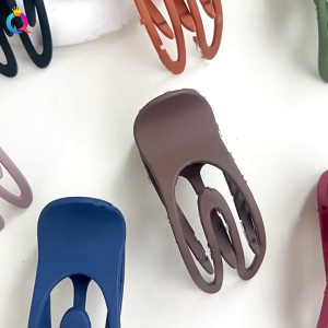 คลิปหนีบผมแฟชั่นอุ้งผมขนาดใหญ่่กิ๊ฟติดผมกว้างที่ใส่ของประดับหรูหรากิ๊บหนีบผมคลิปแบนเครื่องประดับเครื่องมือจัดแต่งทรงผม