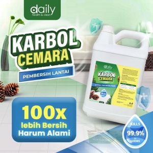 Daily Karbol Pembersih Lantai Antibacterial 5 Liter