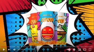 CuiCui Salted Egg Popiah roll 120g Pack