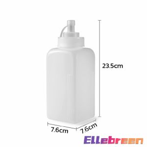 Dispenser Bottle with Needle Tip Condiment Squeeze Bottles Ketchup Mustard Hot Sauces Olive Oil Bottle Plastic 800/1000 ml