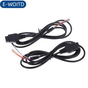 E-WOITD  Cáp cho Genesis 2 MD 2 cáp điều khiển cho Mega Drive 2 Gamepad điều khiển mở rộng dây 9pin Trò chơi giao diện điều khiển dây