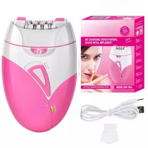 KM-189A เครื่องถอนขนไฟฟ้า ไร้สายชาร์จไฟผ่านUSB เครื่องถอนขน