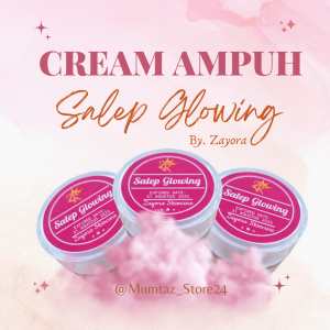 SALEP GLOWING ZAYORA/KRIM MALAM MEMUTIHKAN 3X LEBIH CEPAT kusam moist wajah aging perawatan