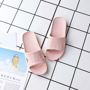 New Indoor Home Slippers Hotel Eva Foam Non-Slip Striped Summer MenS Slippers