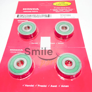 4 PCS Laher 6300 Laher Roda Depan Honda Bantalan Bola Mio Soul GT Xeon Fino X-ride Vega Cripton Spin