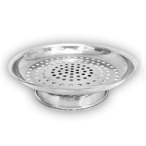 Xửng hấp có đế bằng inox 26cm không gỉ an toàn - Khay hấp - Vỉ hâp có đế