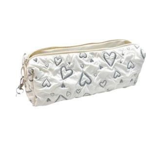 กระเป๋าใส่ดินสอลาย Love เรียบง่าย สไตล์ผู้หญิง จุของได้เยอะ กระเป๋าใส่เครื่องเขียน กระเป๋าใส่ดินสอ กระเป๋าใส่เครื่องเขีย