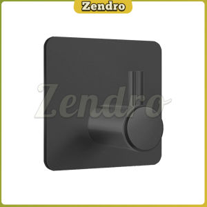 ZEO Stainless Steel Towel Hooks Wall Door Clothes Kitchen Bathroom Rustproof Self Adhesive Towel Holder 3M Hooks