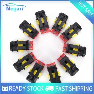 NG Motor✨ COD ✨ Car ชุดขั้วต่อสายไฟฟ้า2ขาแบบกันน้ำชุดปลั๊กรถยนต์10ชุด